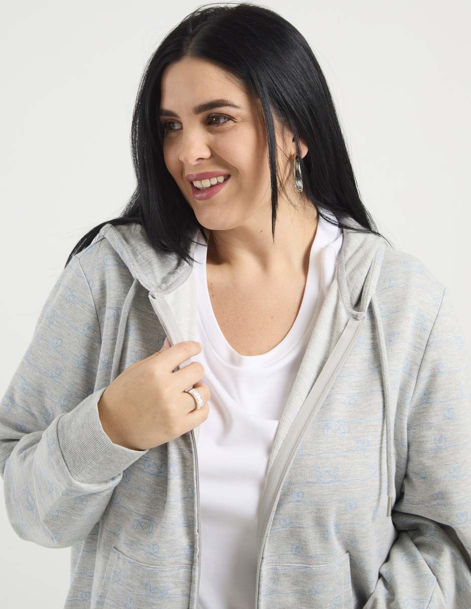 Sudadera con capucha para mujer 4