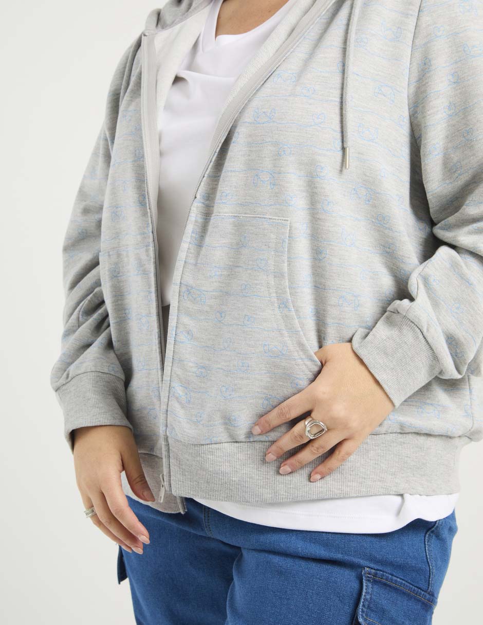 Sudadera con capucha para mujer 5