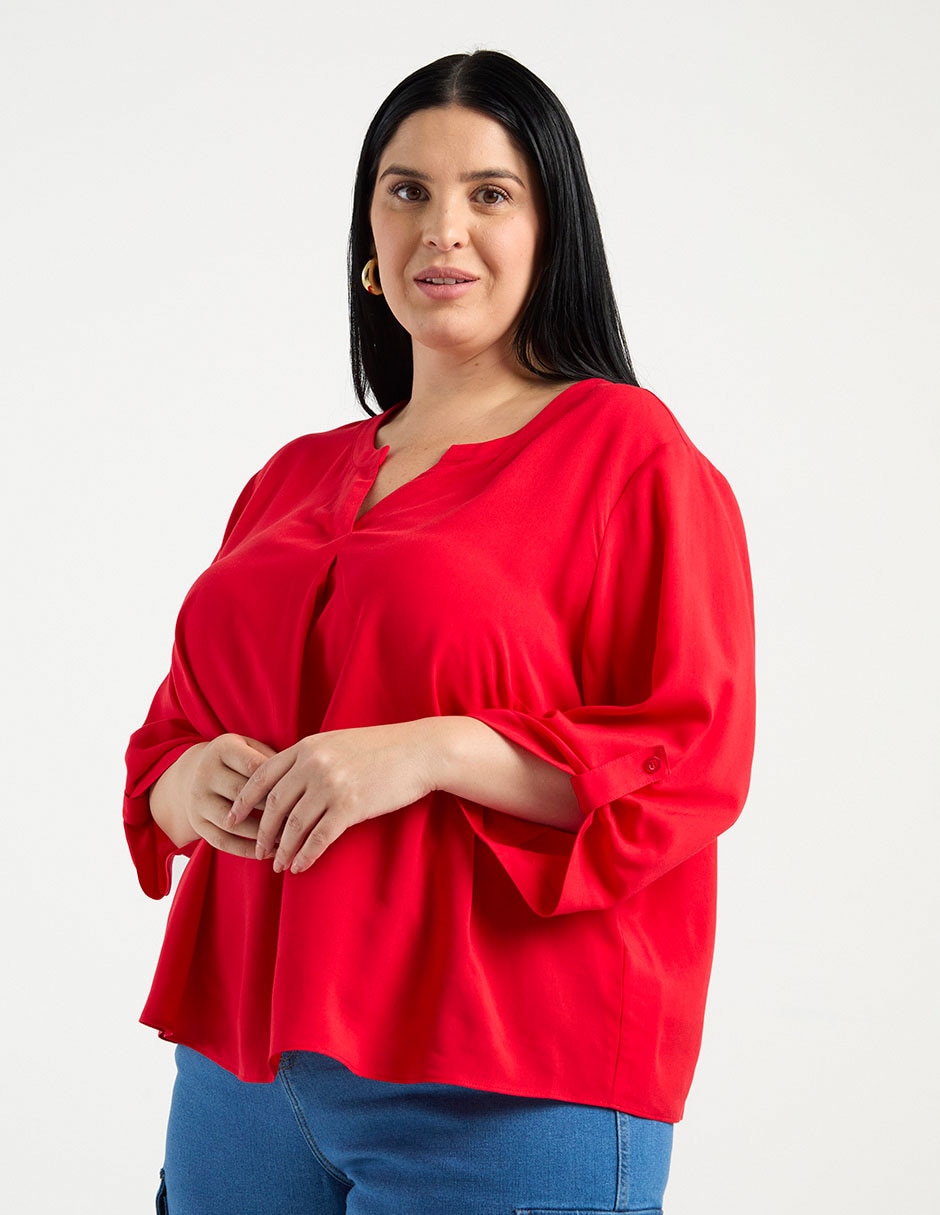 Blusa Contempo Plus para mujer