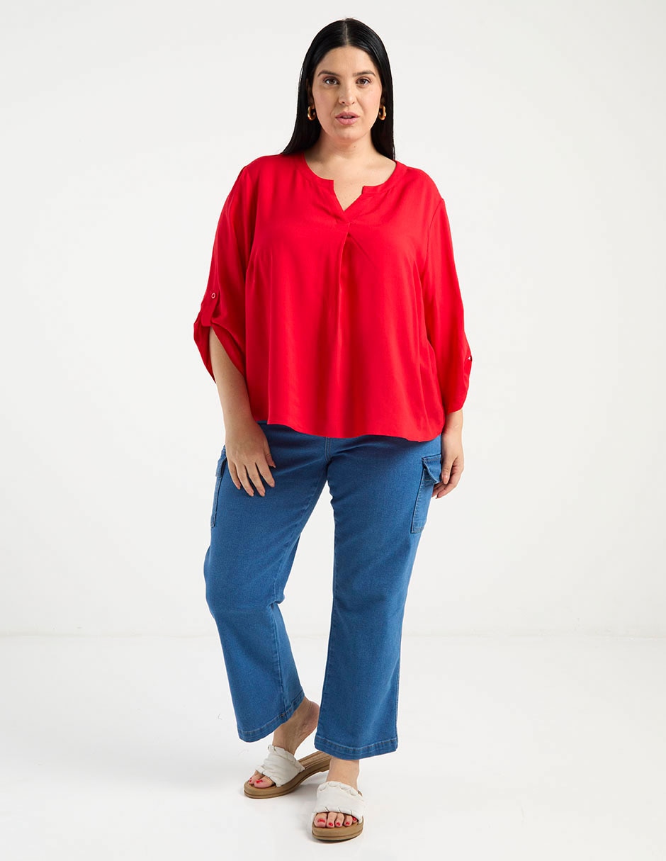 Blusa Contempo Plus para mujer