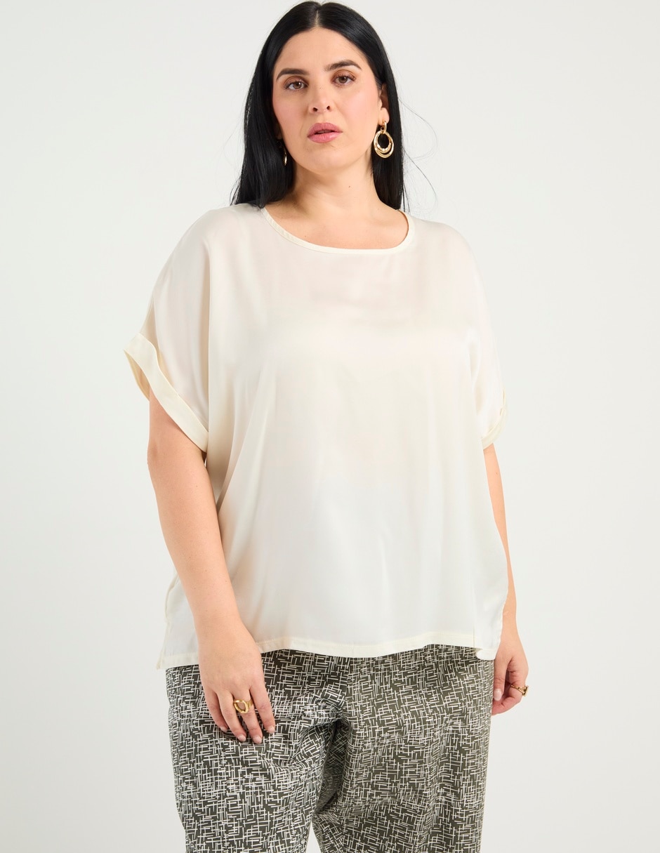 Blusa manga corta para mujer Blusa manga corta para mujer
