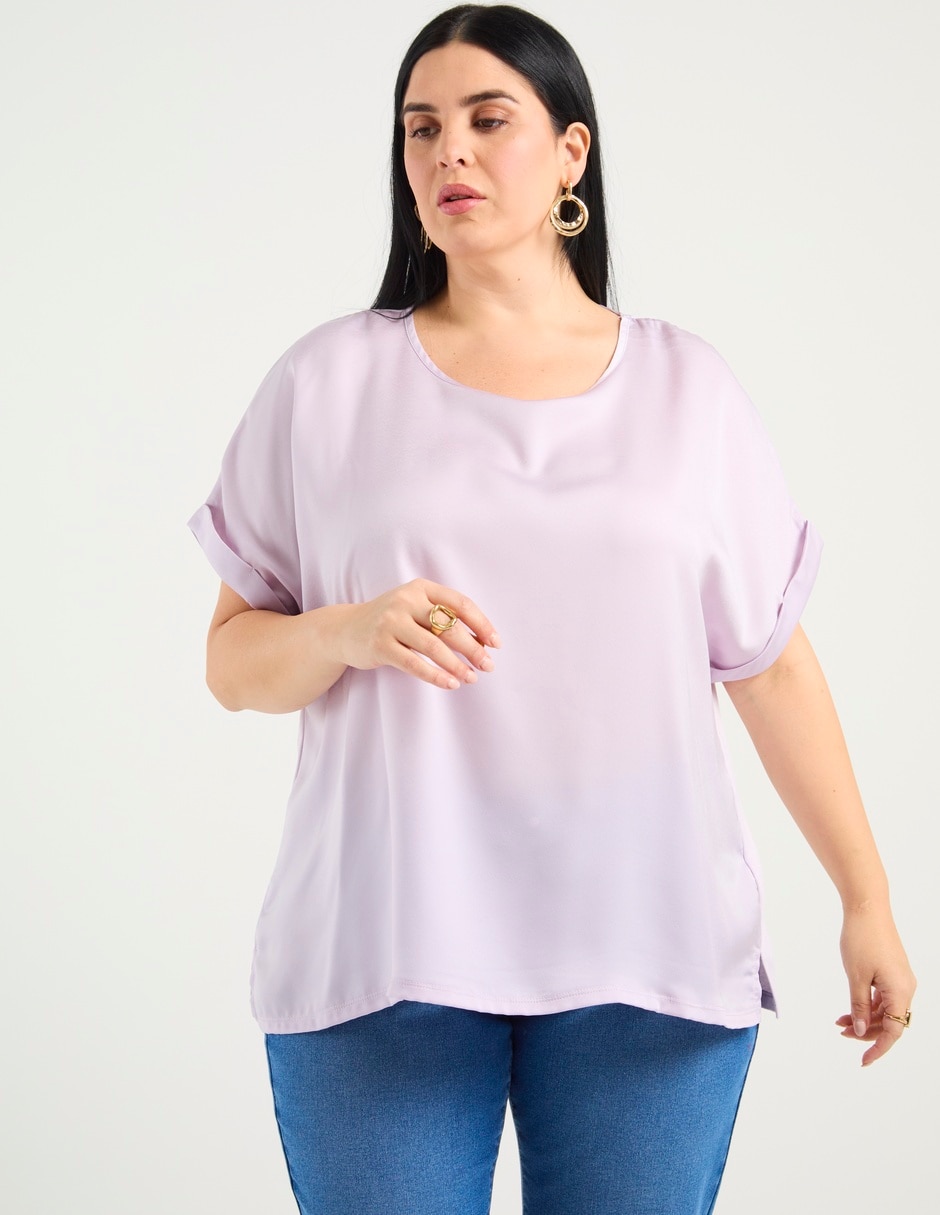 Blusa manga corta para mujer Blusa manga corta para mujer