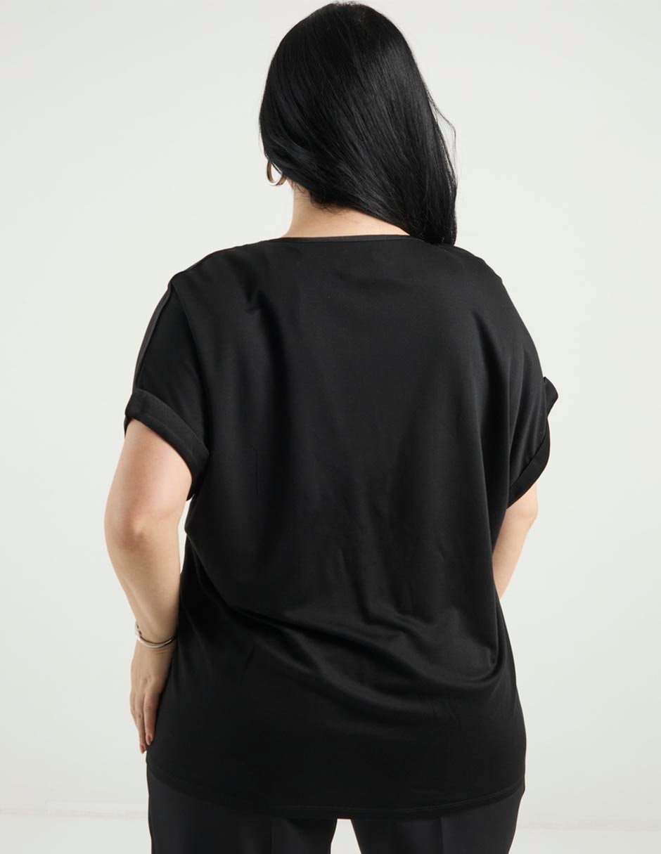 Blusa manga corta para mujer 2