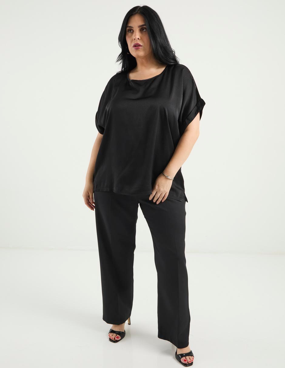 Blusa manga corta para mujer 3