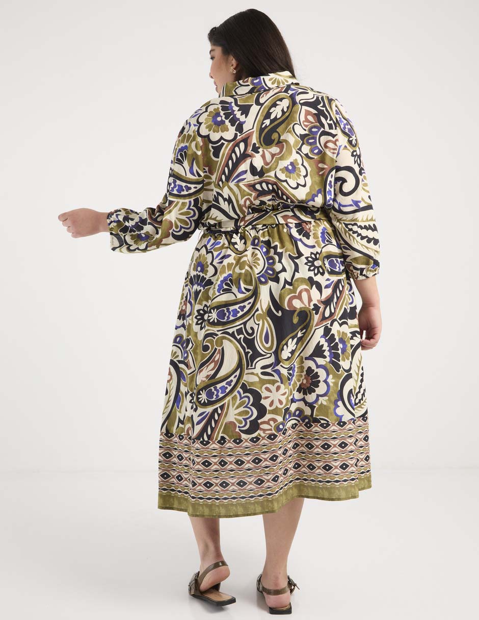 Vestido midi casual para mujer 2