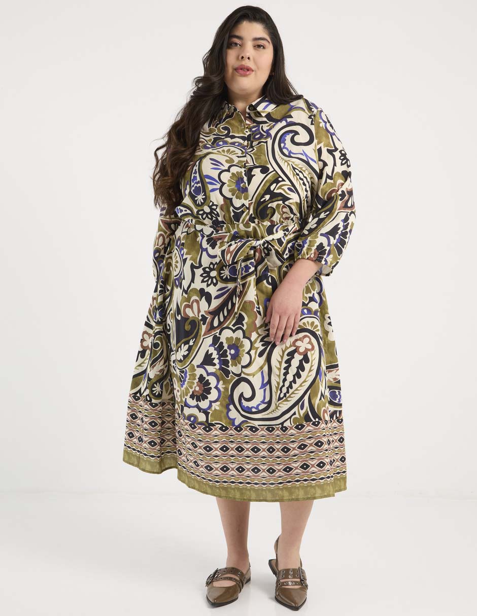 Vestido midi casual para mujer 3