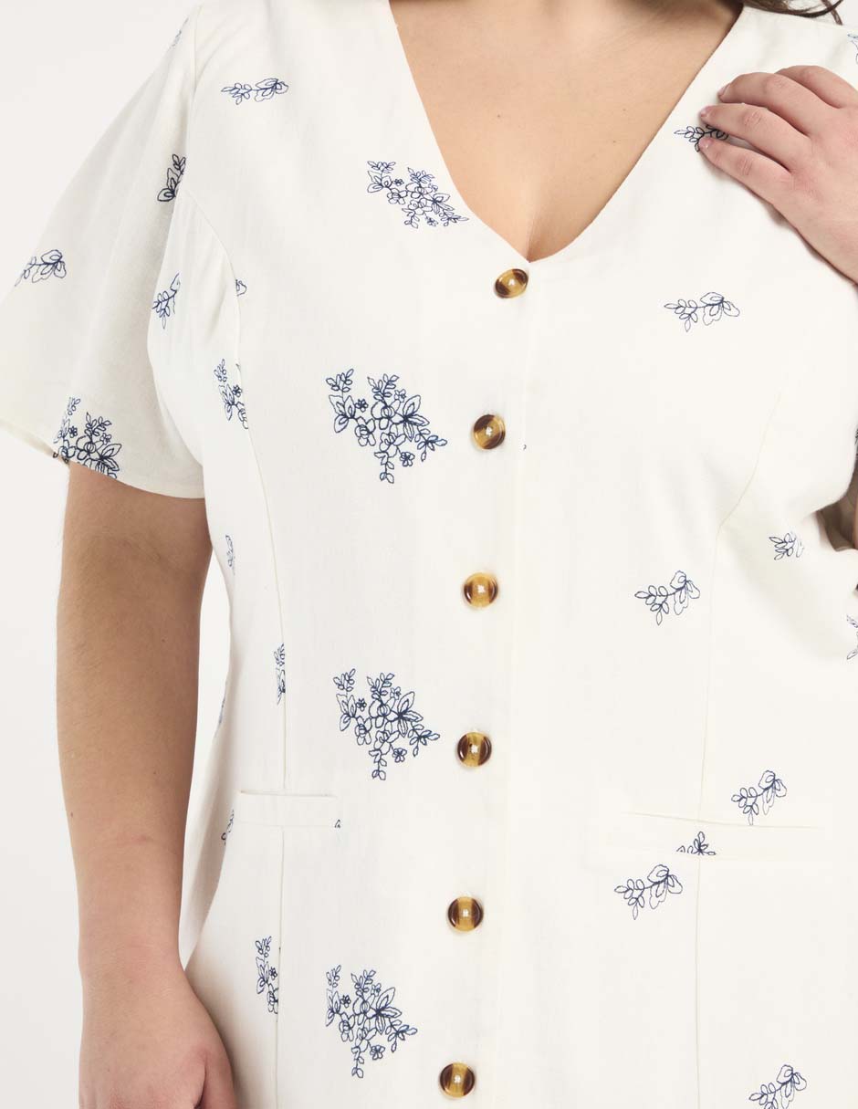 Vestido arriba de la rodilla casual para mujer 4