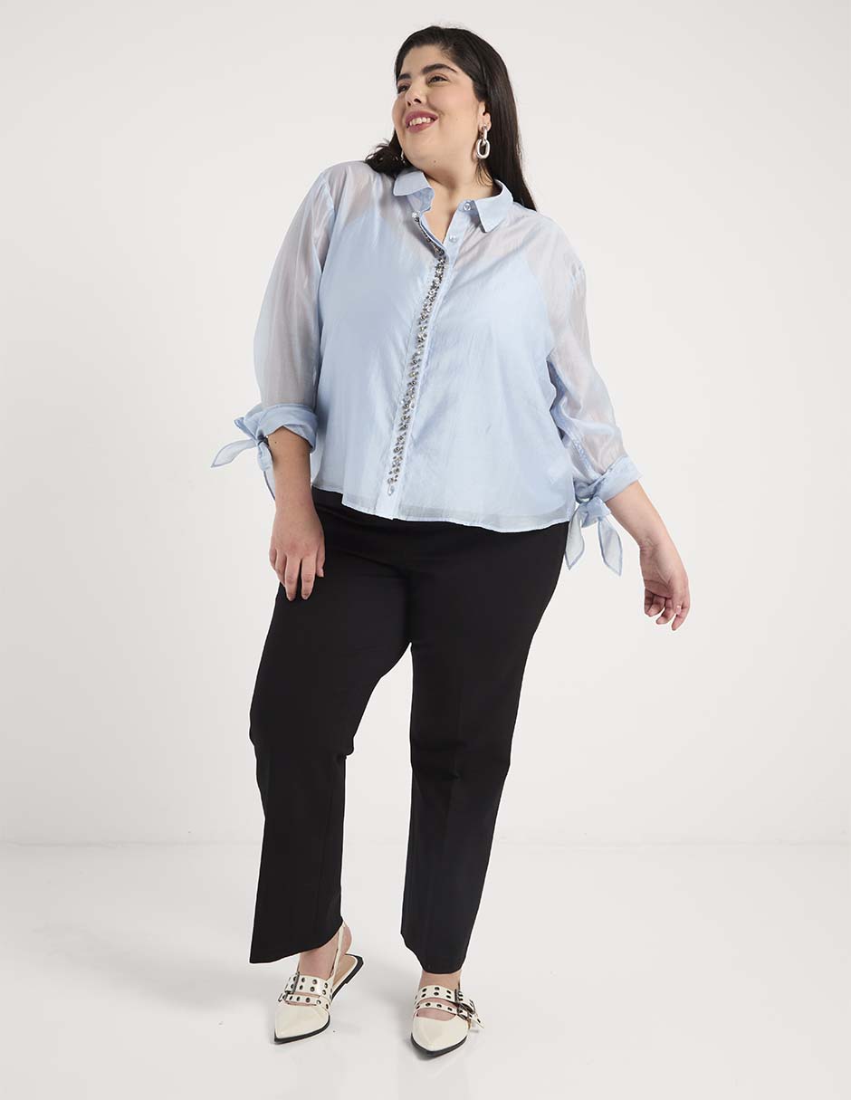 Blusa manga 3/4 para mujer 3
