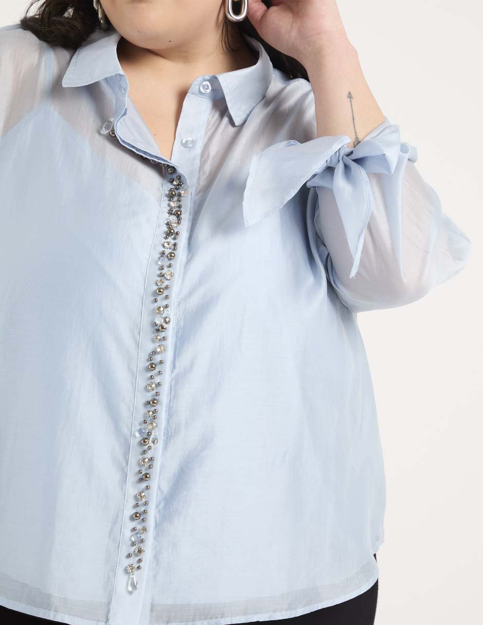 Blusa manga 3/4 para mujer 4