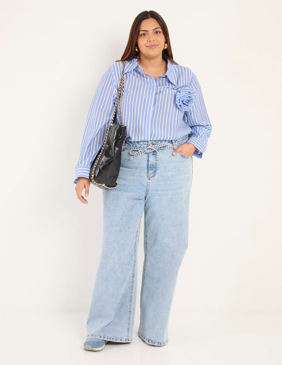 Blusa manga larga para mujer 3