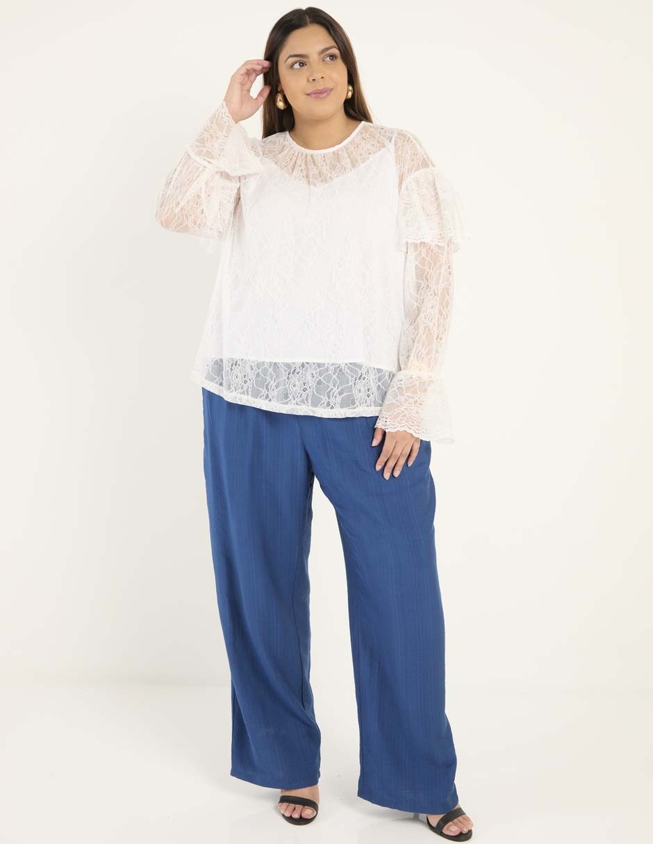 Blusa manga larga para mujer 3