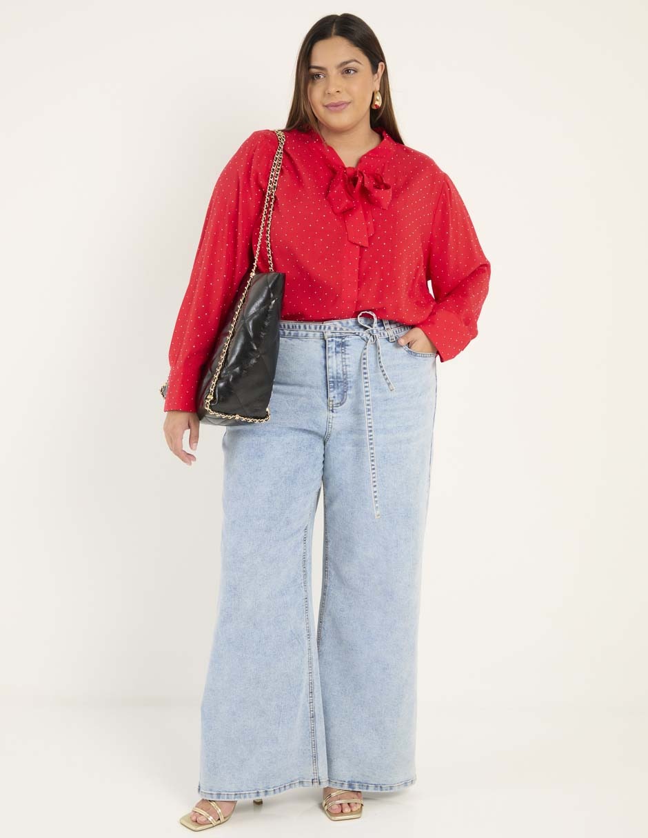 Blusa manga larga para mujer 3