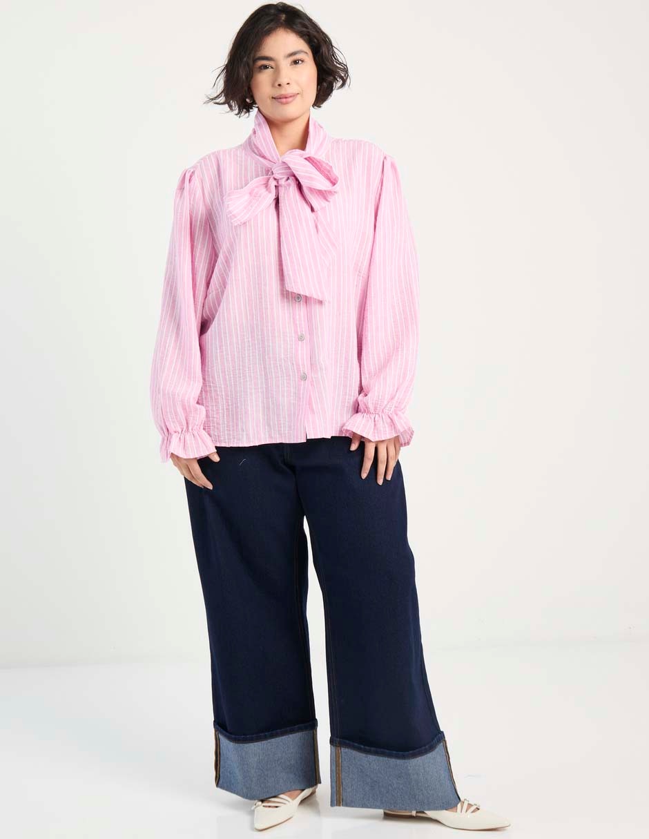 Blusa manga larga para mujer 3