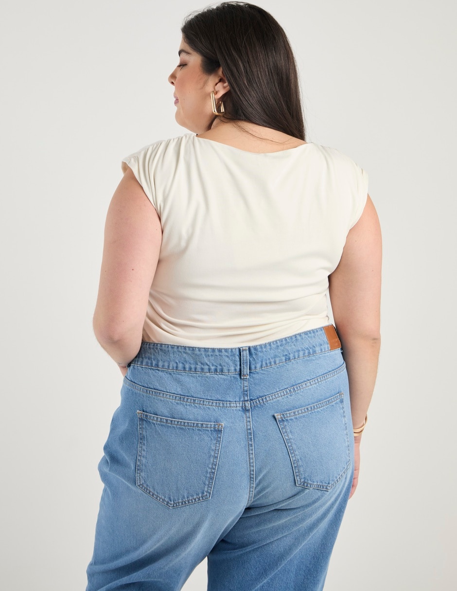 BLUSA COMX26119-03, 44, WHISPER WHITE