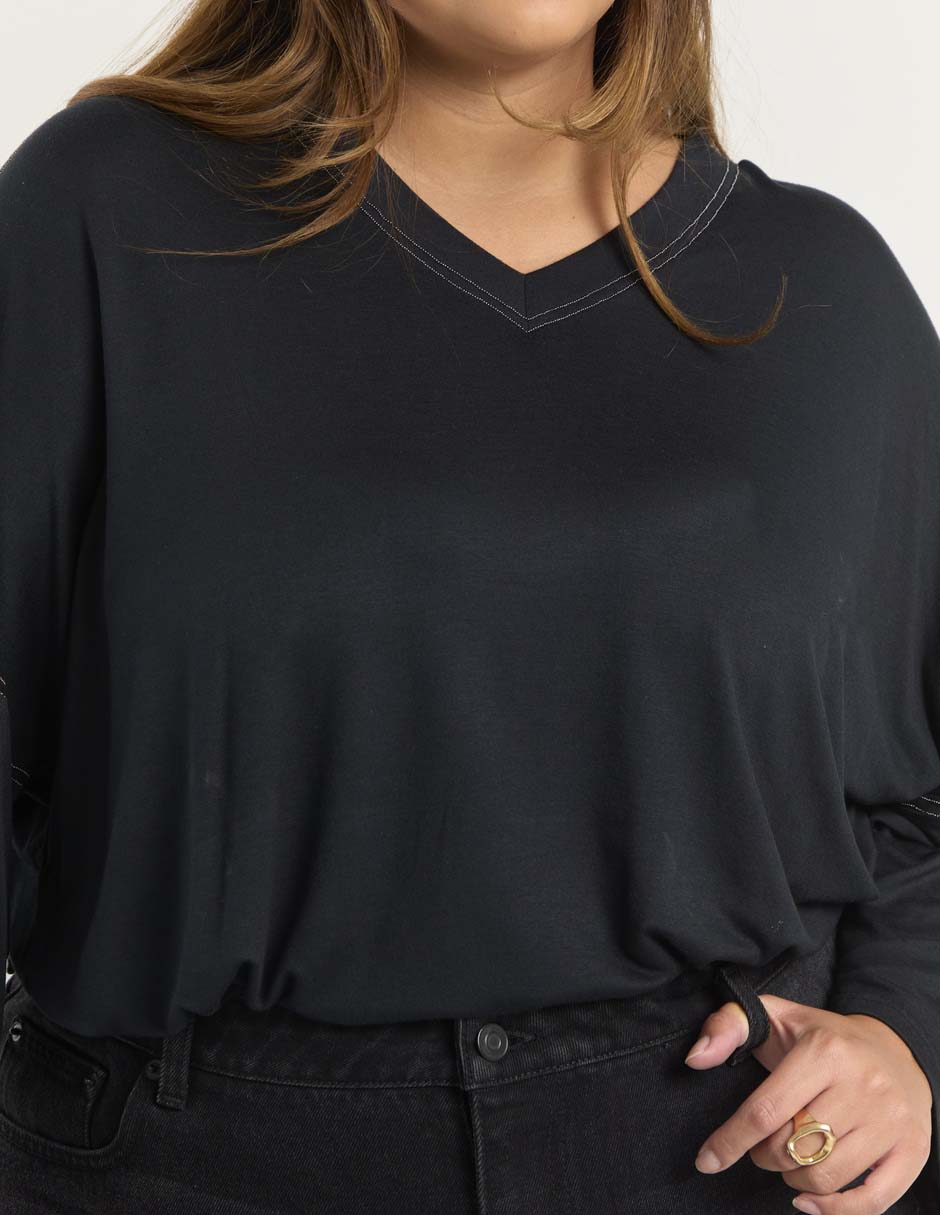 Blusa manga larga para mujer 5