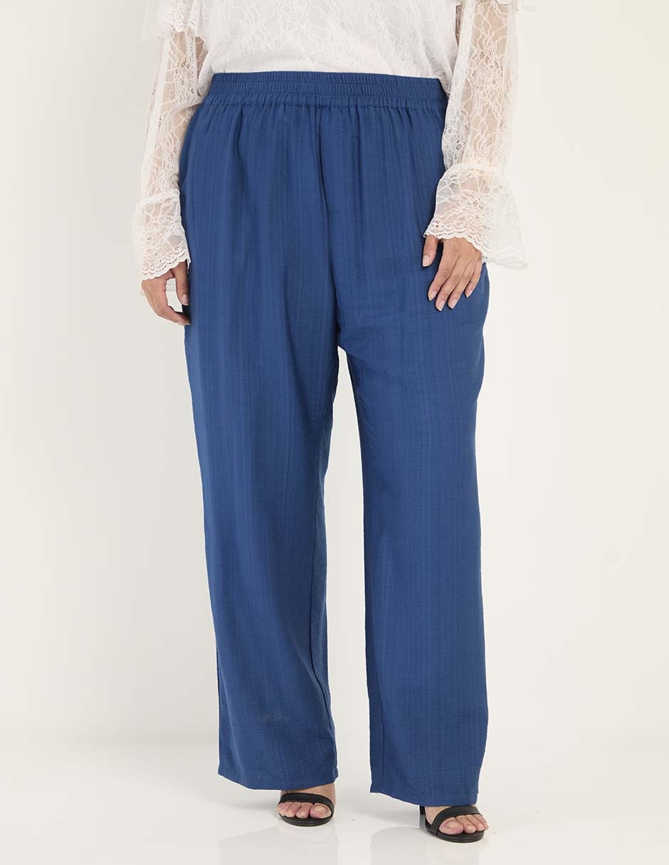 Pantalón regular relajado para mujer