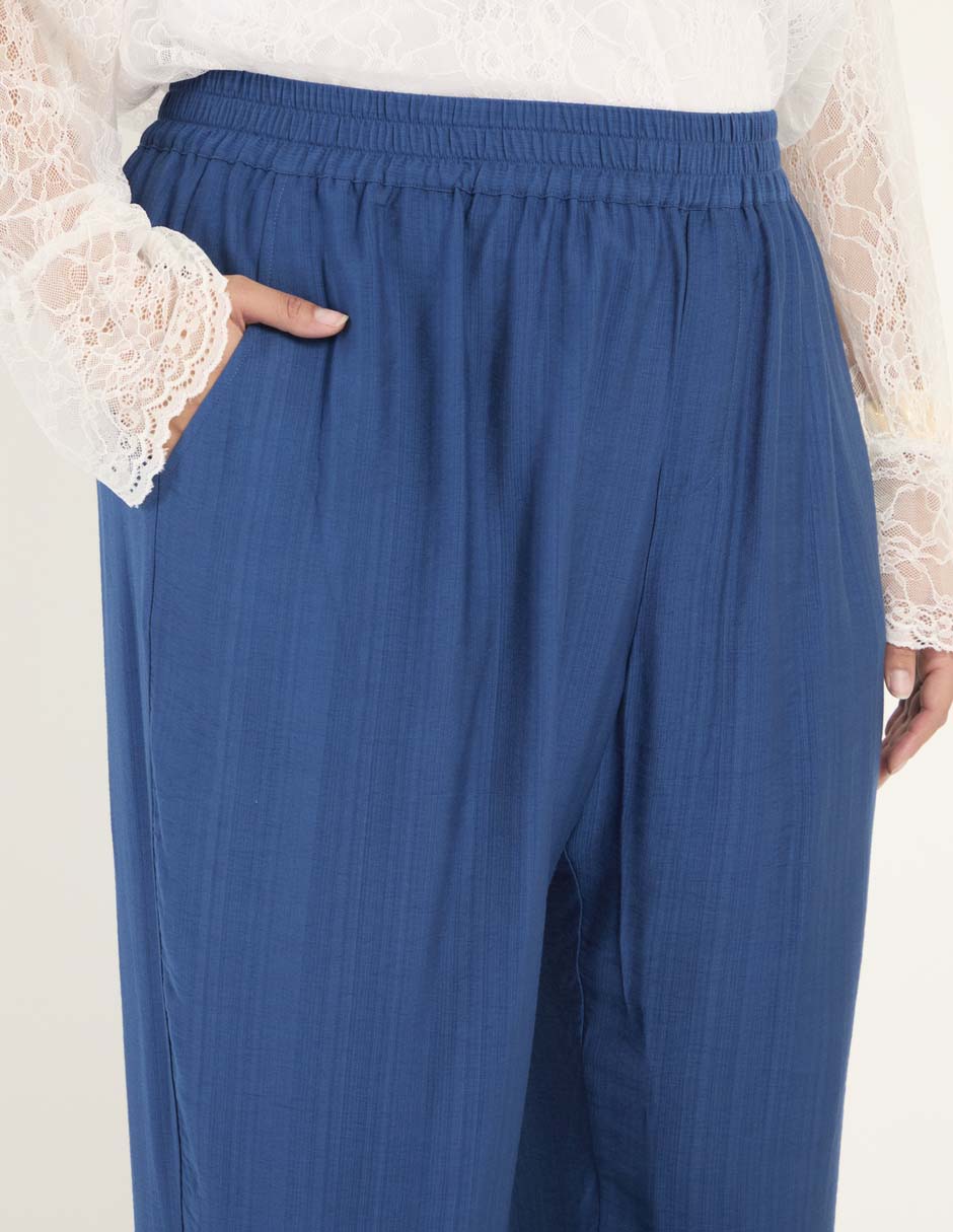 Pantalón regular relajado para mujer 4