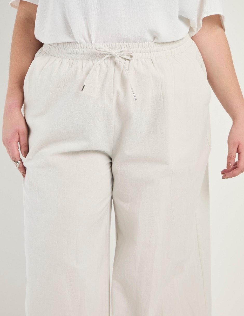 Pantalón relaxed amplio para mujer 5