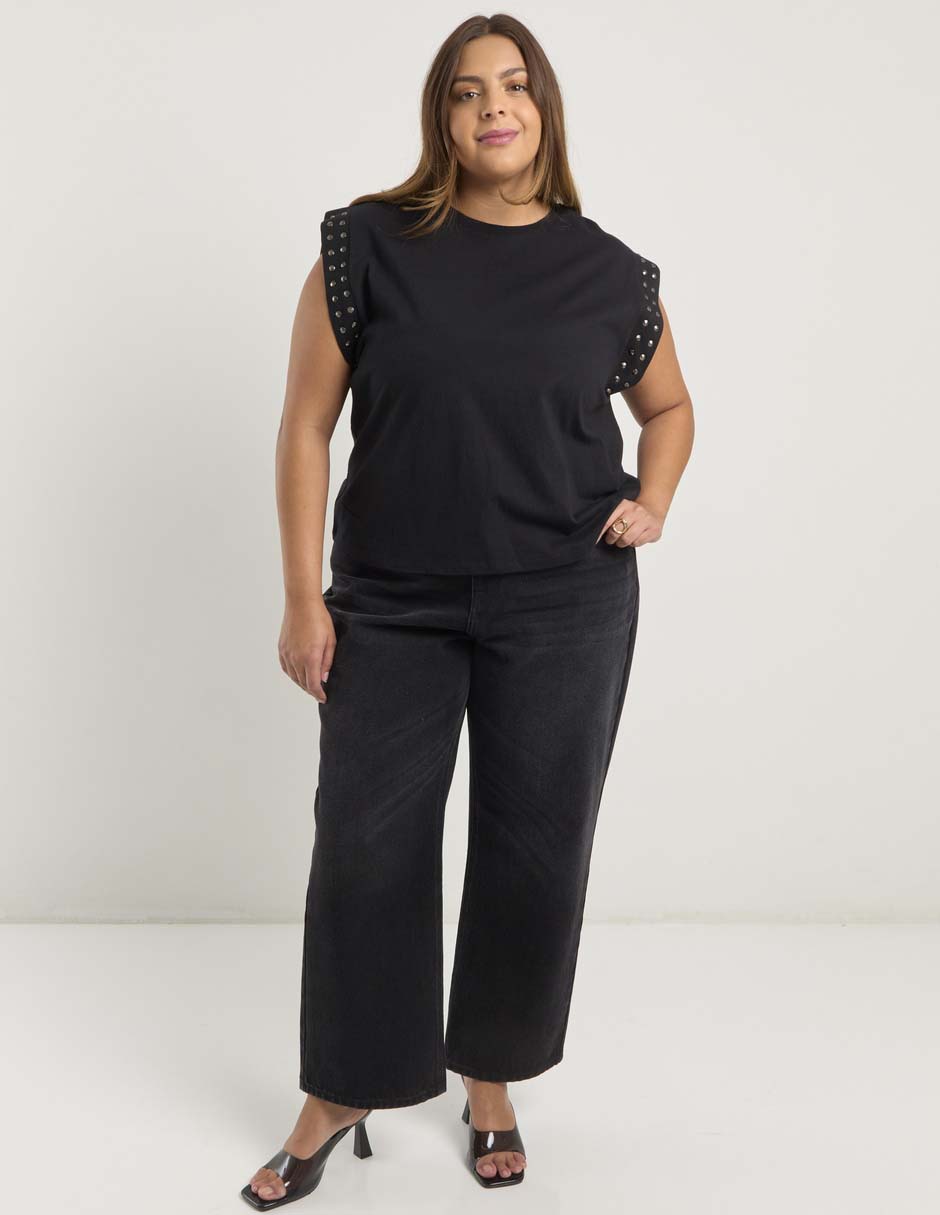PLAYERA COMX26143-06 CONTEM, 42, NEGRO