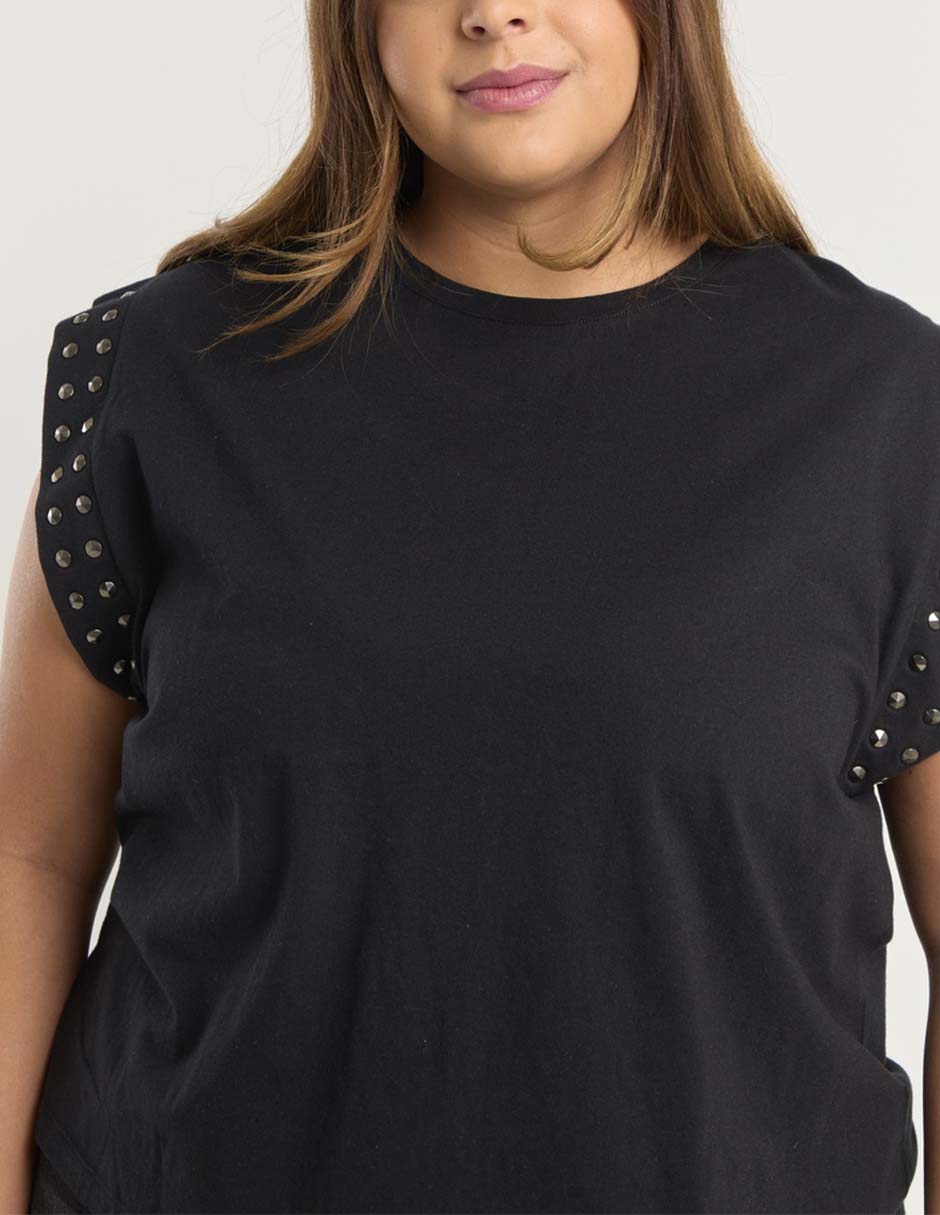 PLAYERA COMX26143-06 CONTEM, 42, NEGRO
