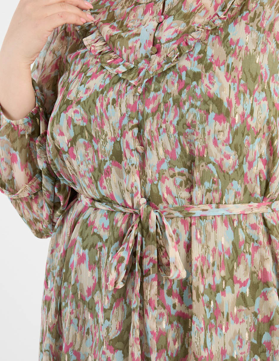 Vestido largo casual para mujer 4