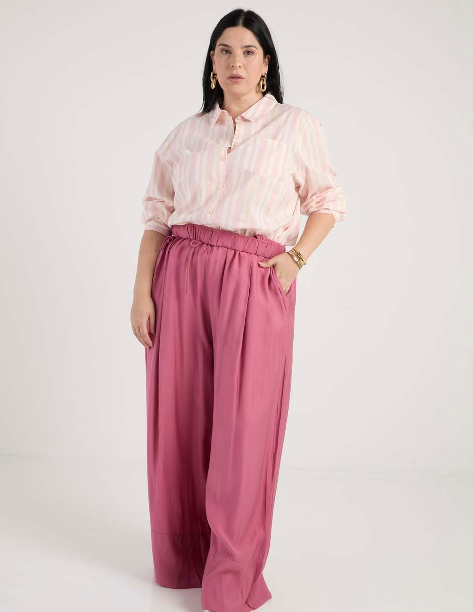 PANTALON CONTEMPO P, 44, RUBOR OBSCURO