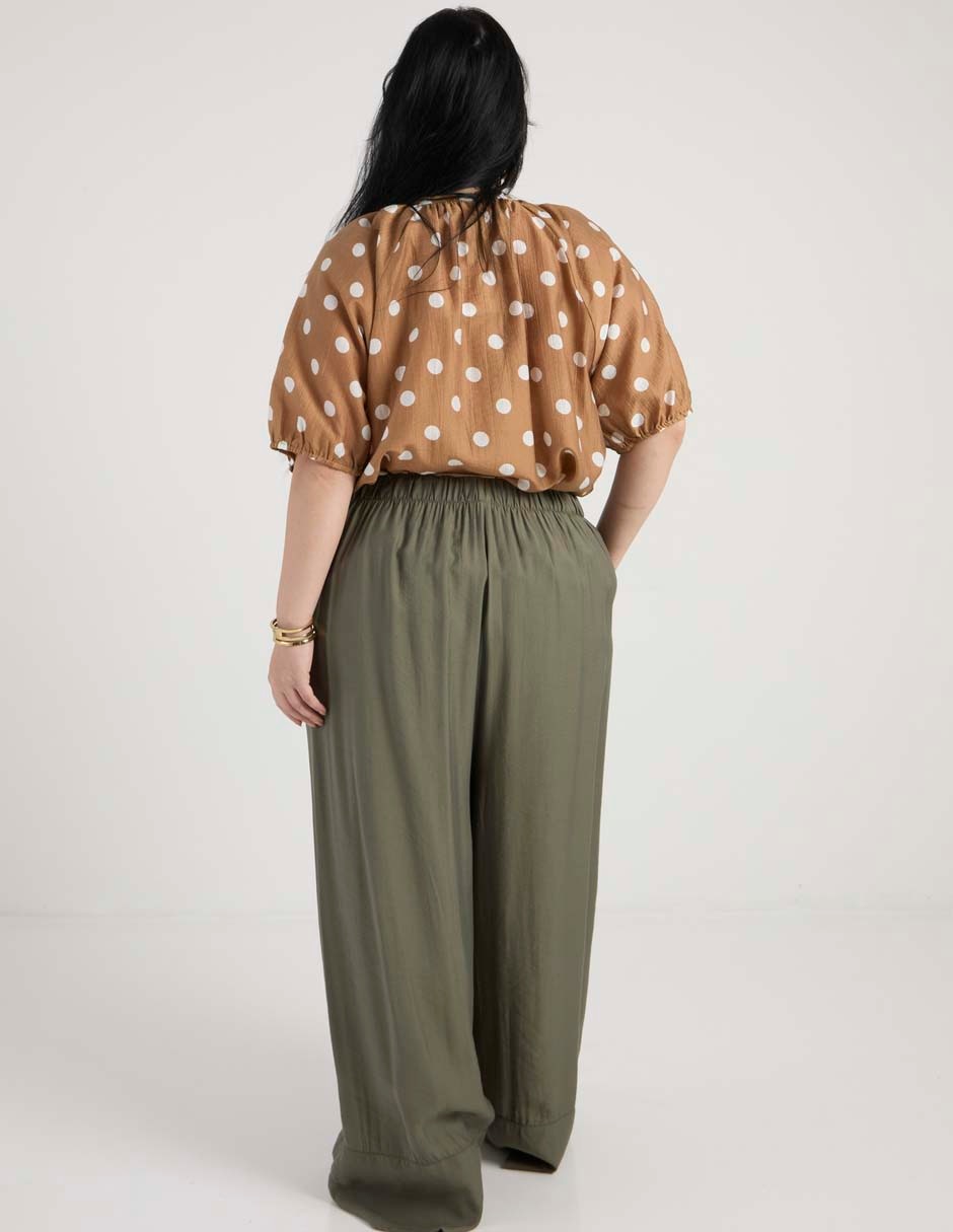 Pantalón amplio para mujer 2