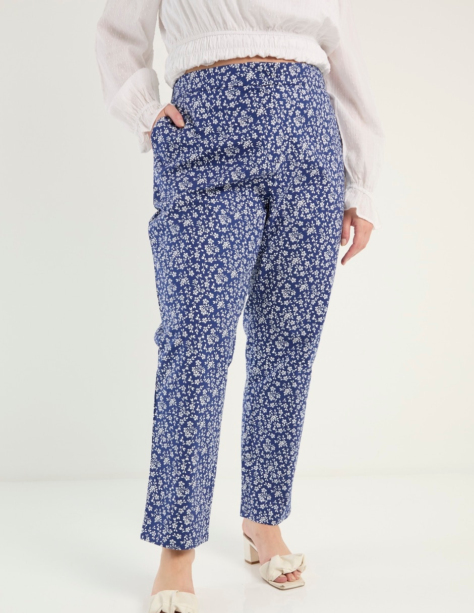 Pantalón easy pant straight para mujer