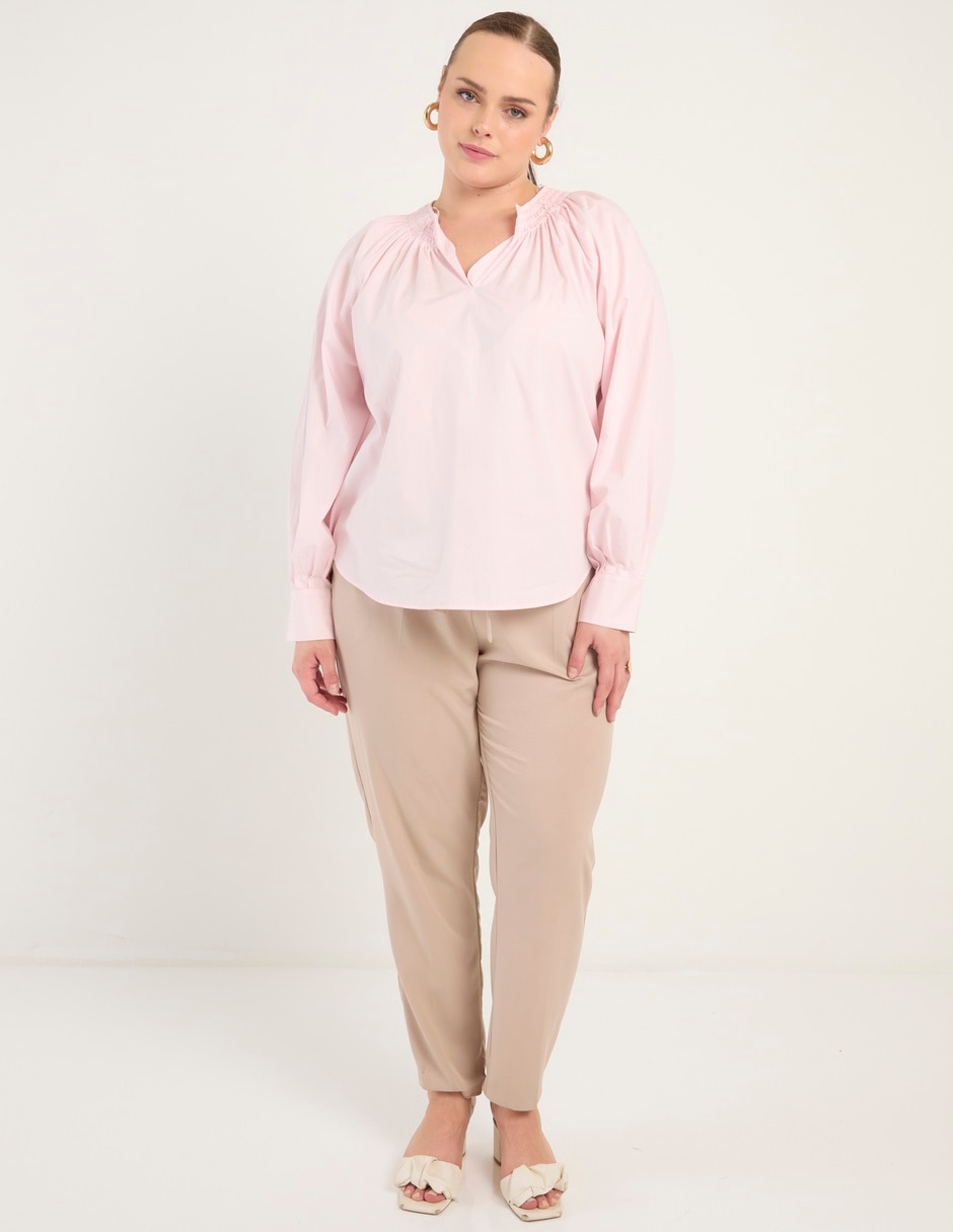 Blusa manga larga para mujer 3