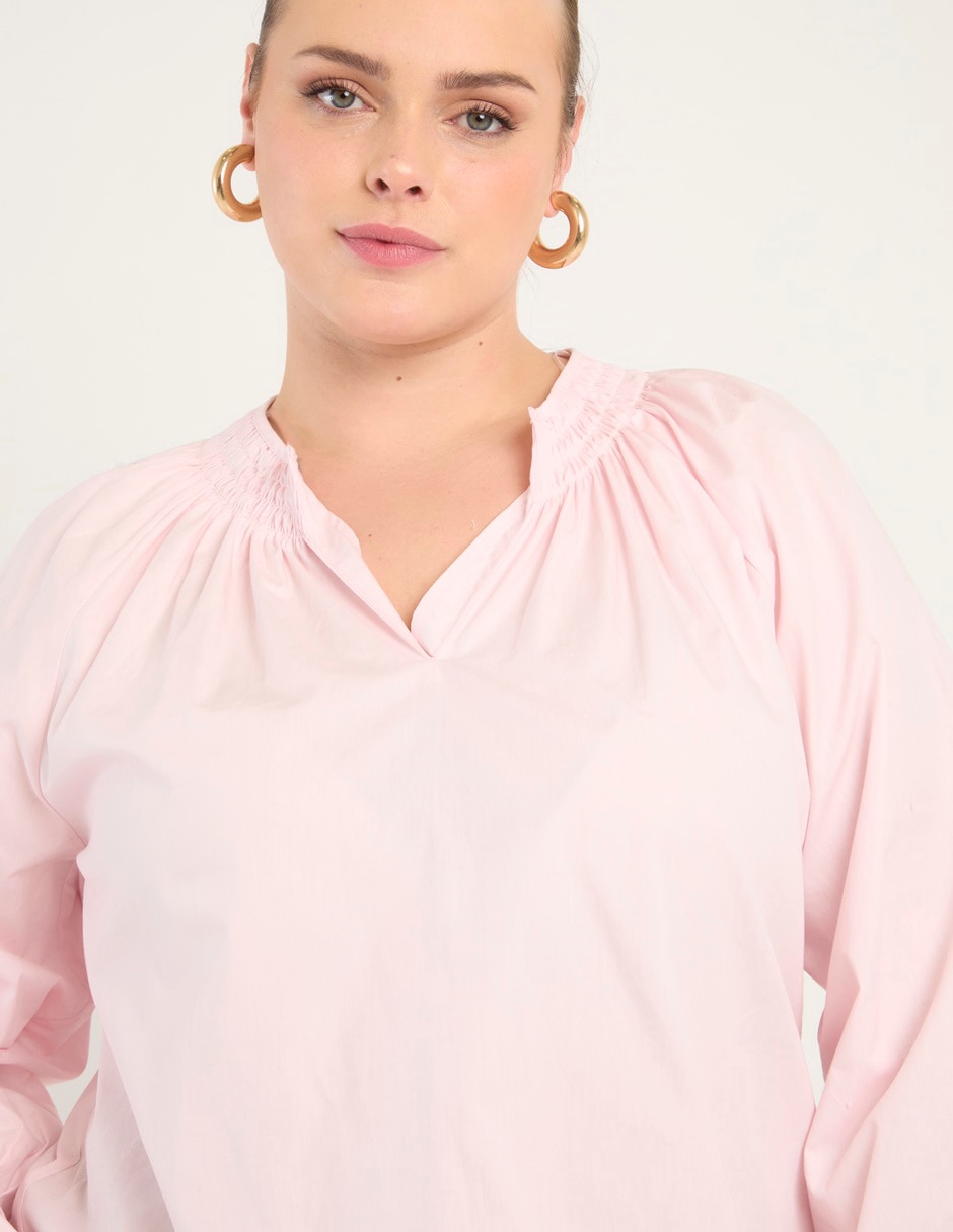 Blusa manga larga para mujer 4