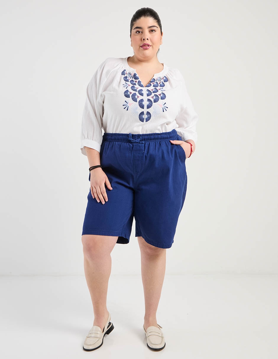 Blusa Weekend Plus manga 3/4 para mujer 2