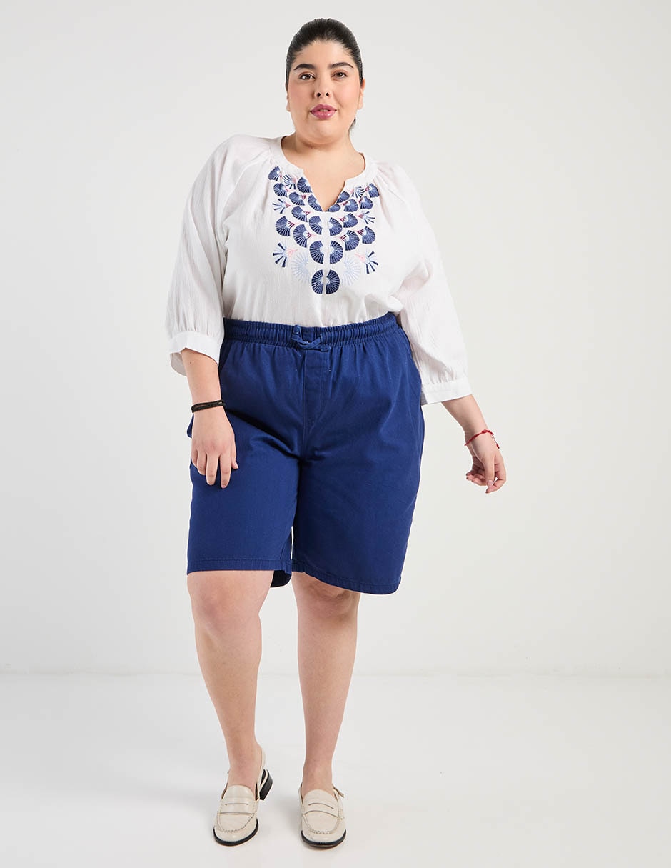 Blusa Weekend Plus manga 3/4 para mujer 3