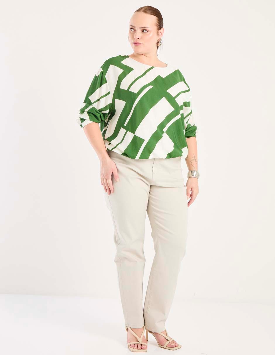 Blusa manga larga para mujer 3