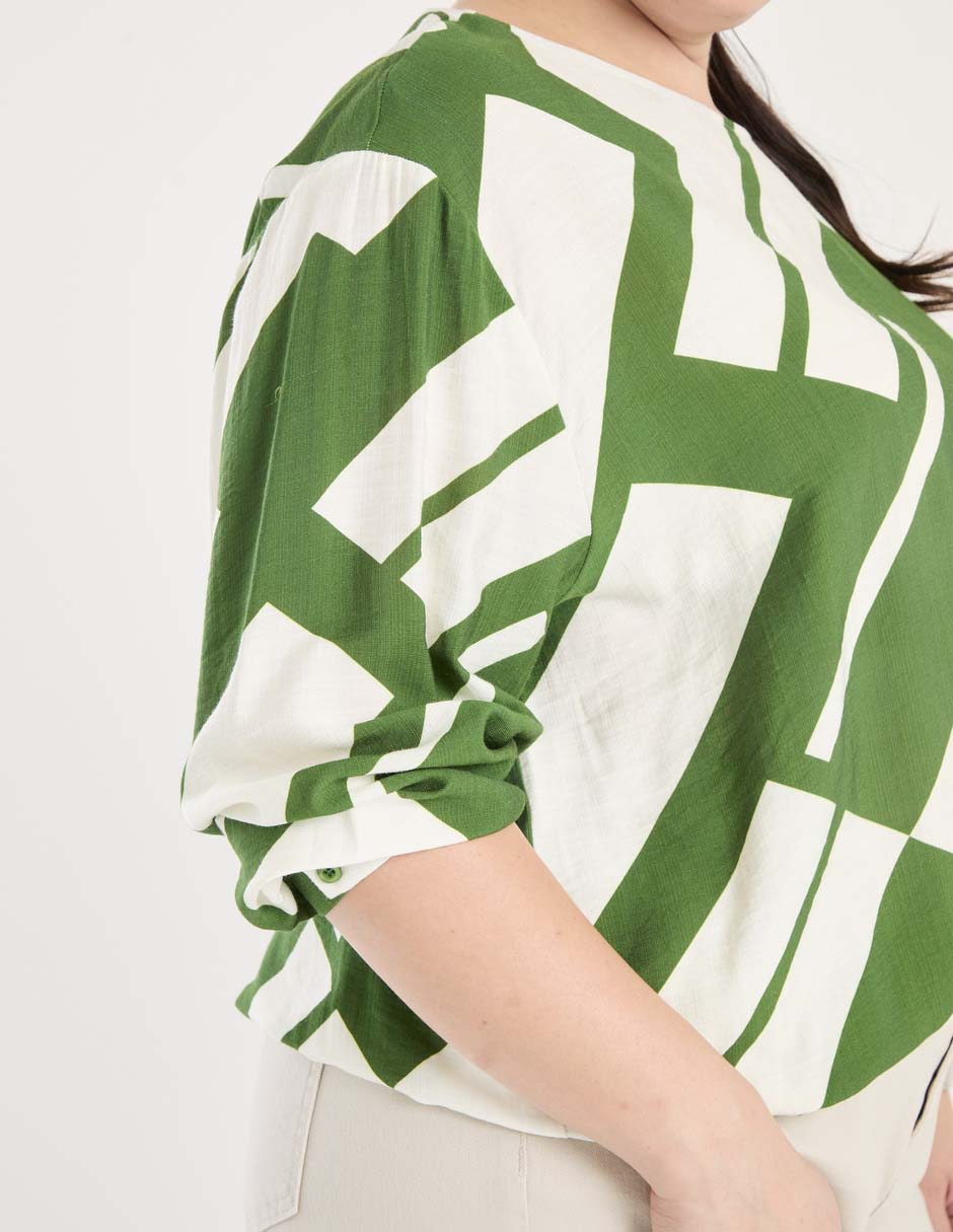 Blusa manga larga para mujer 4