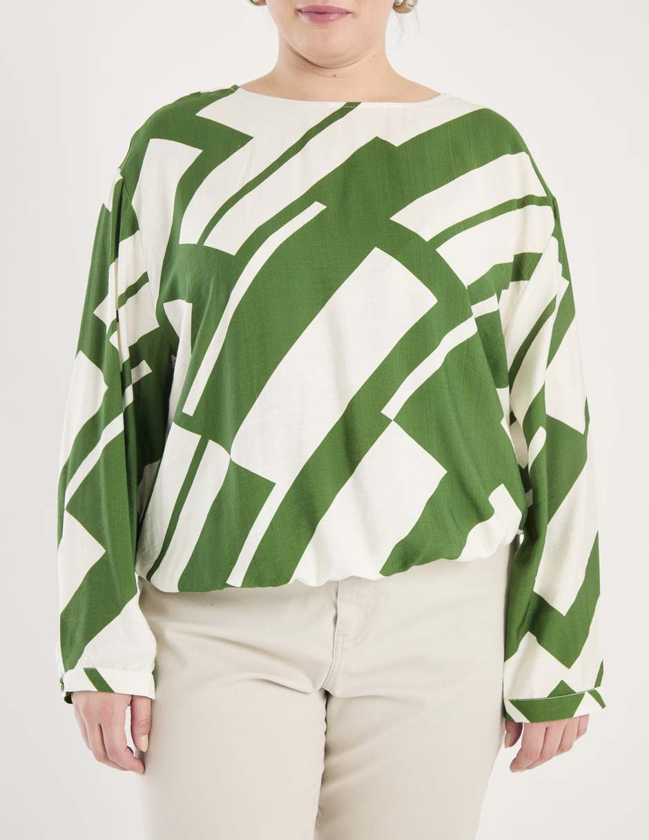 Blusa manga larga para mujer 5