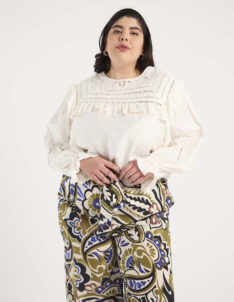 Blusa Weekend manga larga para mujer Blusa Weekend manga larga para mujer