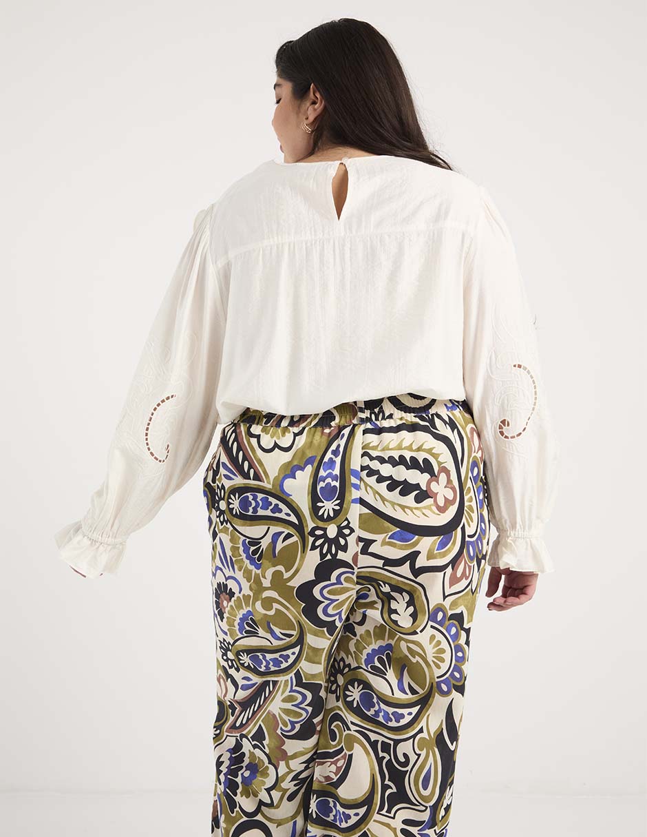 Blusa manga larga para mujer 2