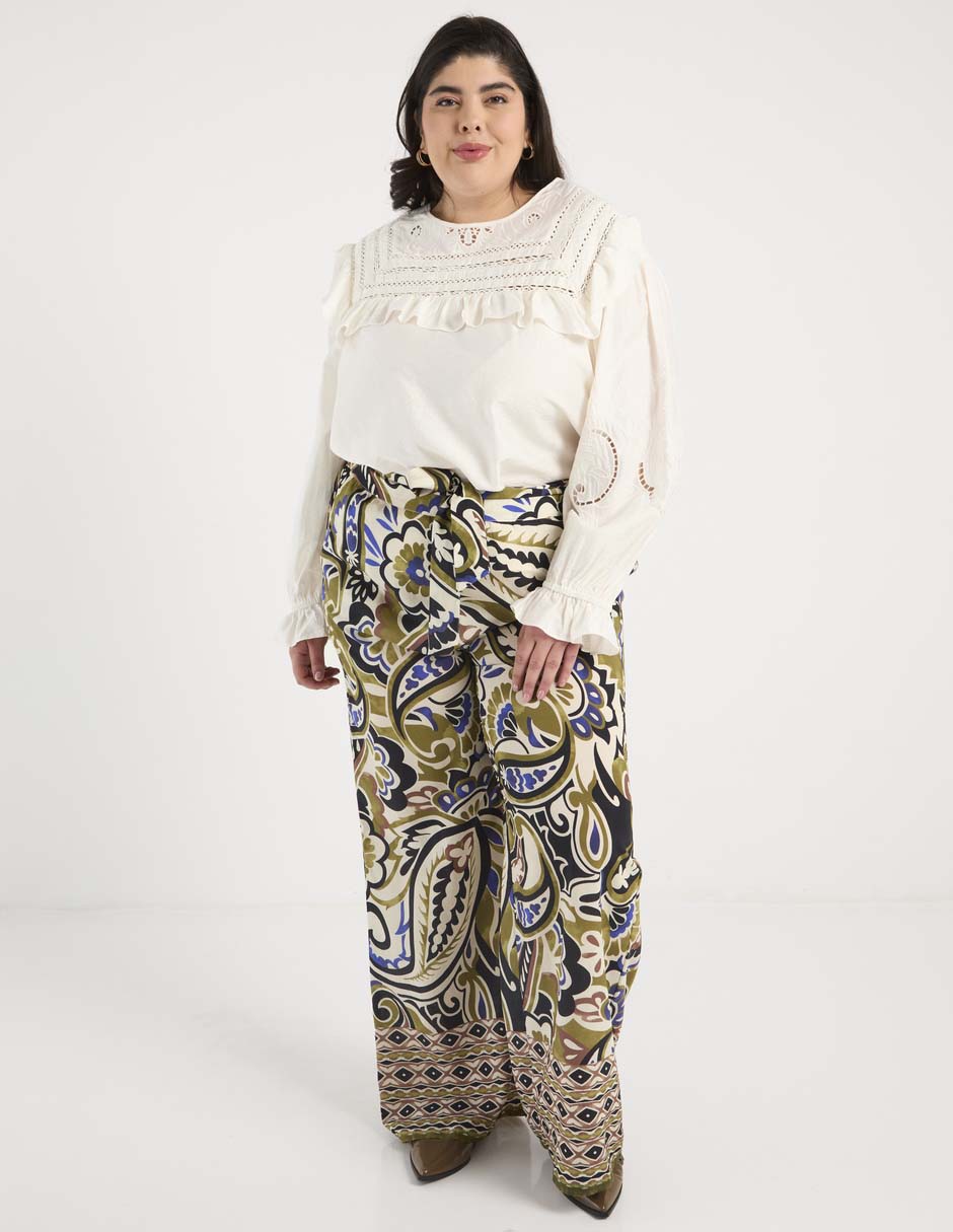 Blusa manga larga para mujer 3