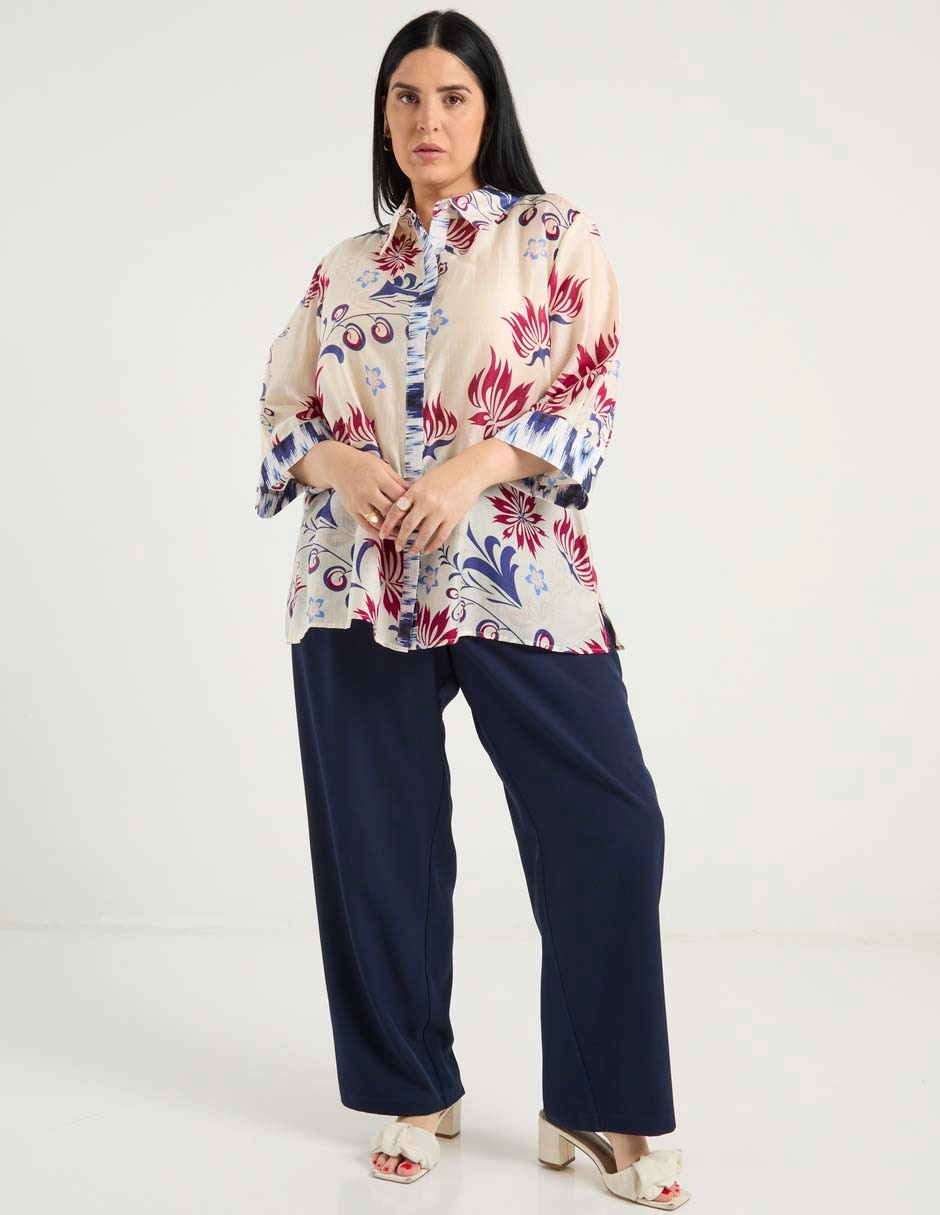 Blusa manga 3/4 para mujer 2
