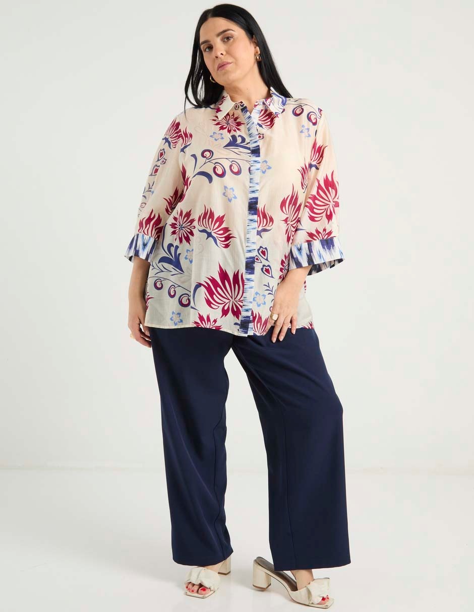 Blusa manga 3/4 para mujer 3