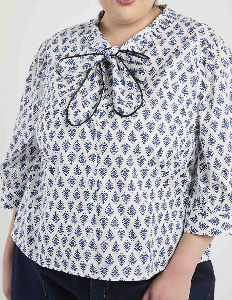 Blusa manga 3/4 para mujer 5