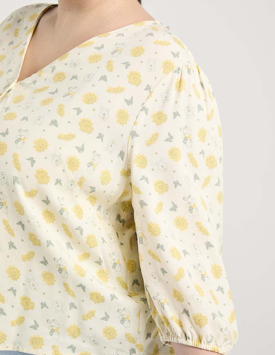 Blusa Disney Dtr manga 3/4 para mujer 4