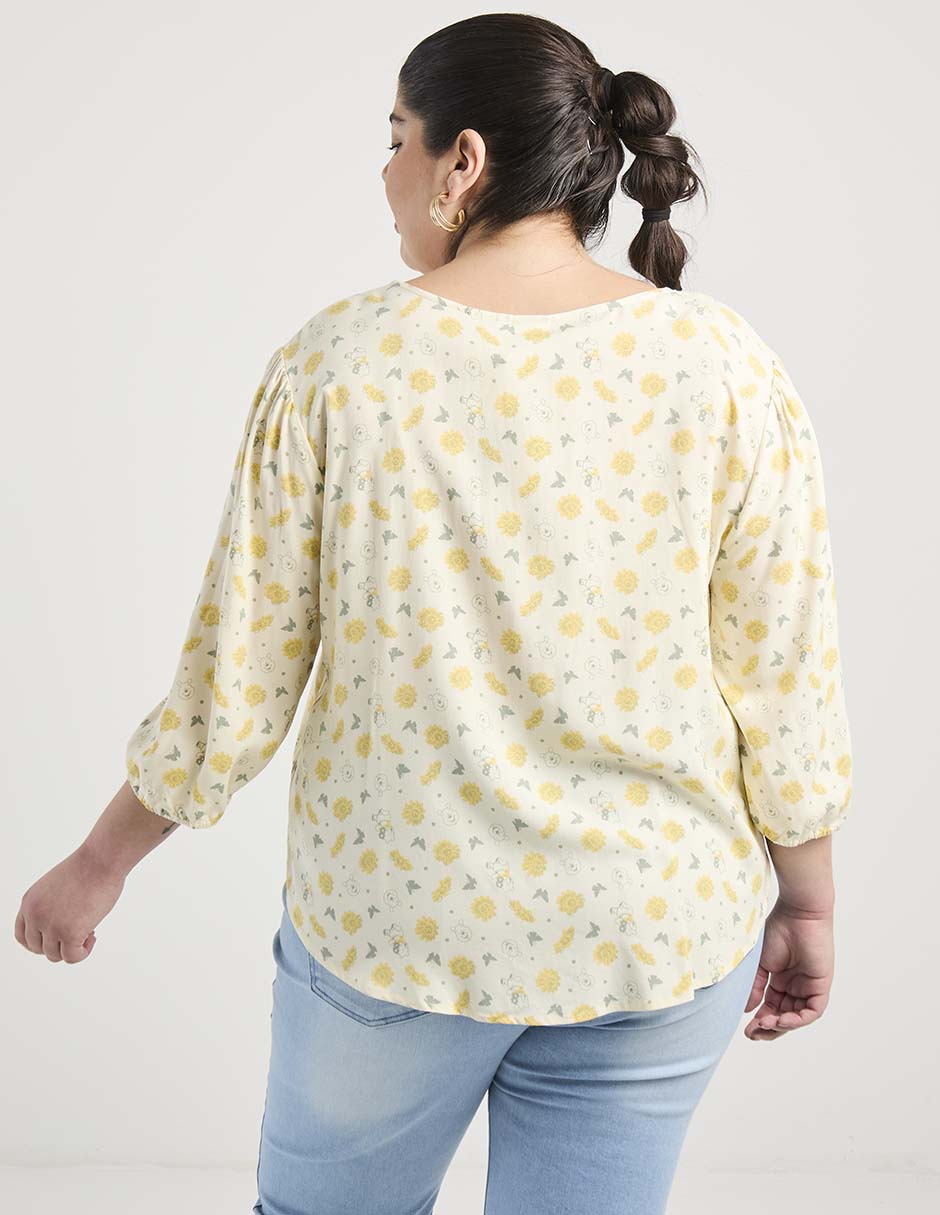 Blusa Disney Dtr manga 3/4 para mujer 6