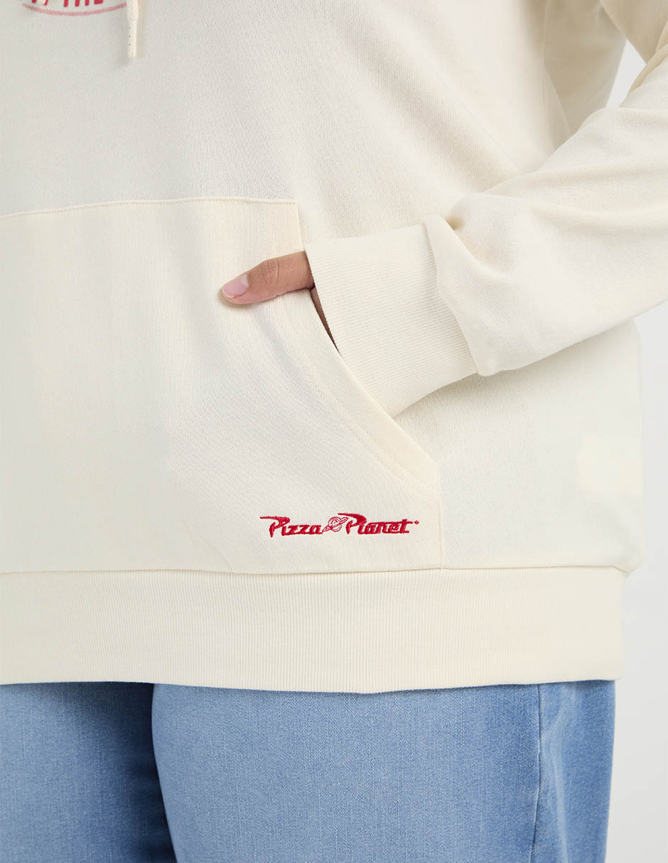 Sudadera con capucha y bolsa para mujer 5