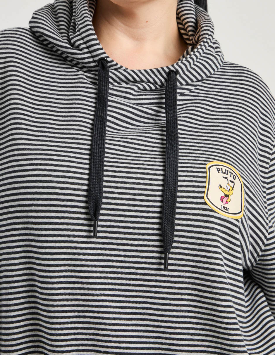 Sudadera con capucha y bolsa para mujer 4