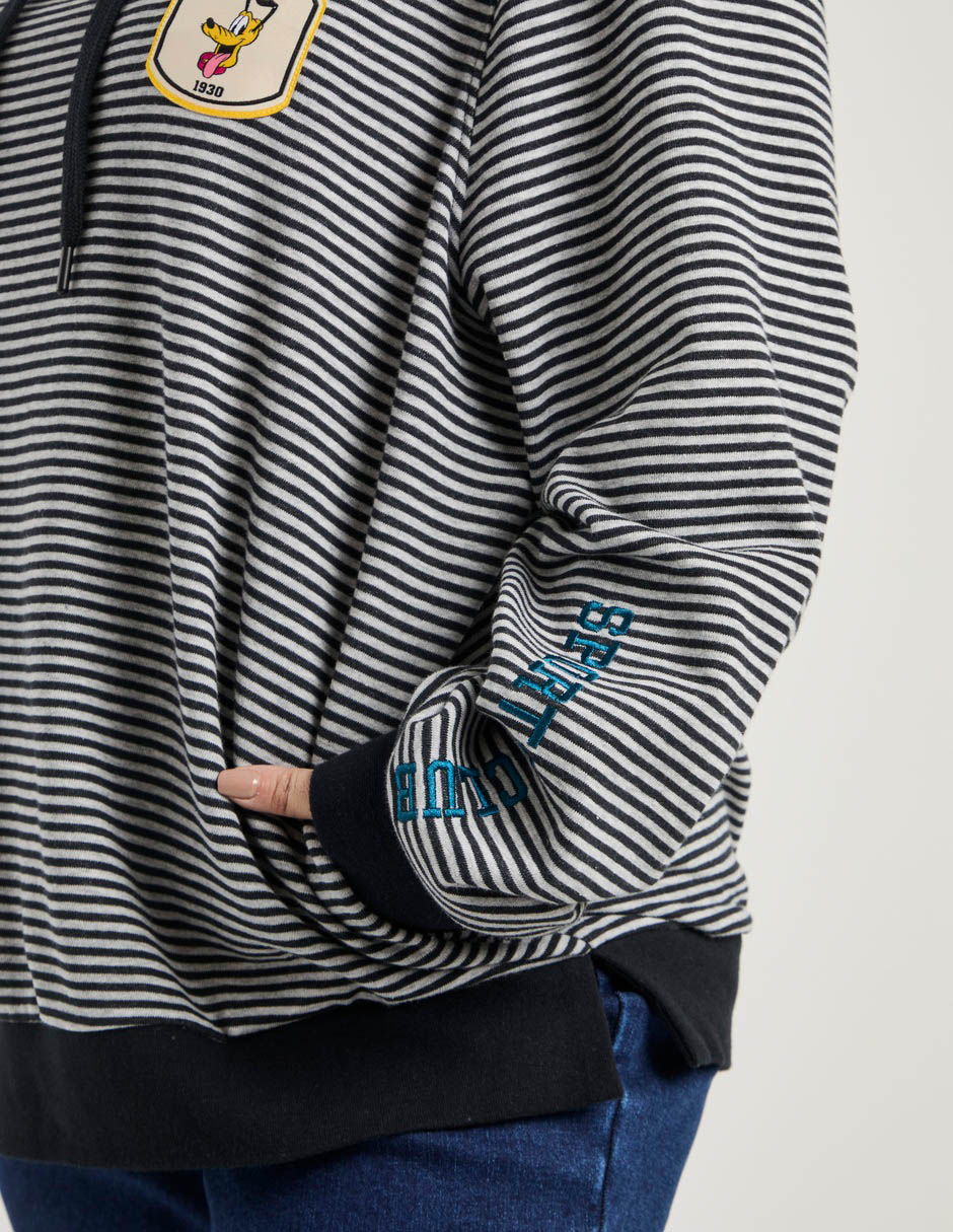 Sudadera con capucha y bolsa para mujer 5