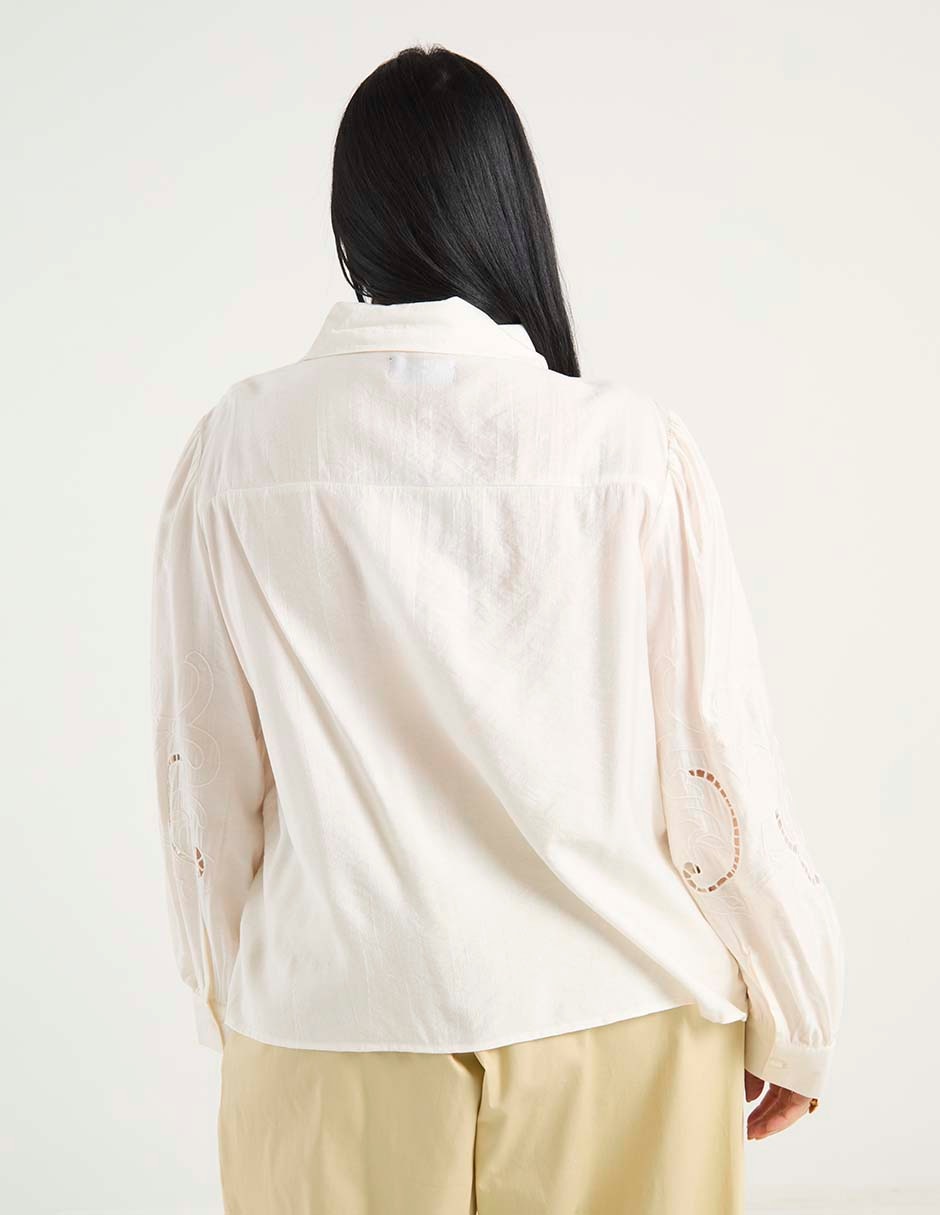 Blusa manga larga para mujer 5