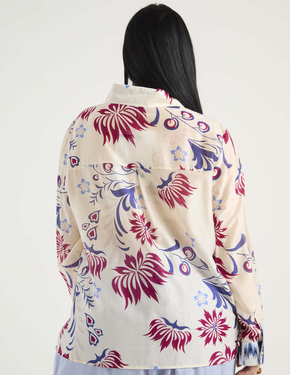 Blusa manga larga para mujer 6