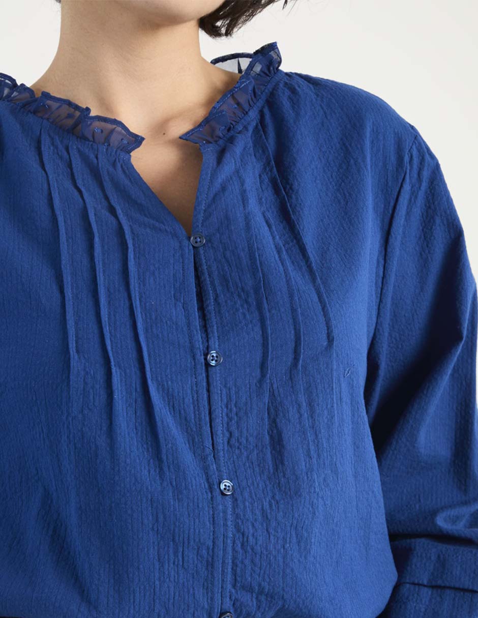 Blusa manga larga para mujer 4