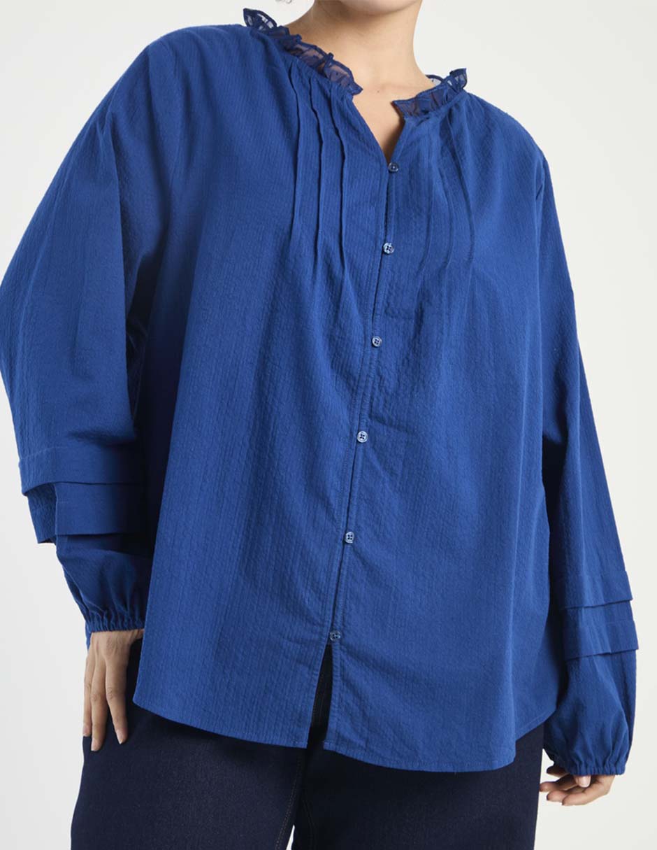 Blusa manga larga para mujer 5